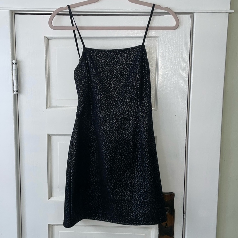 Urban Outfitters snake print mini dress